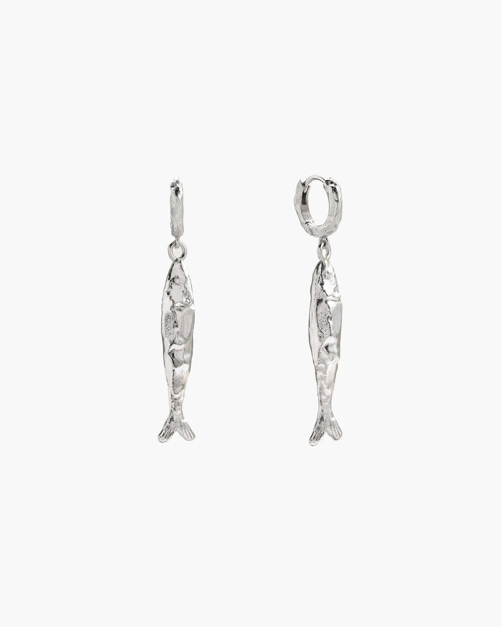 Gold Anchovy Earrings