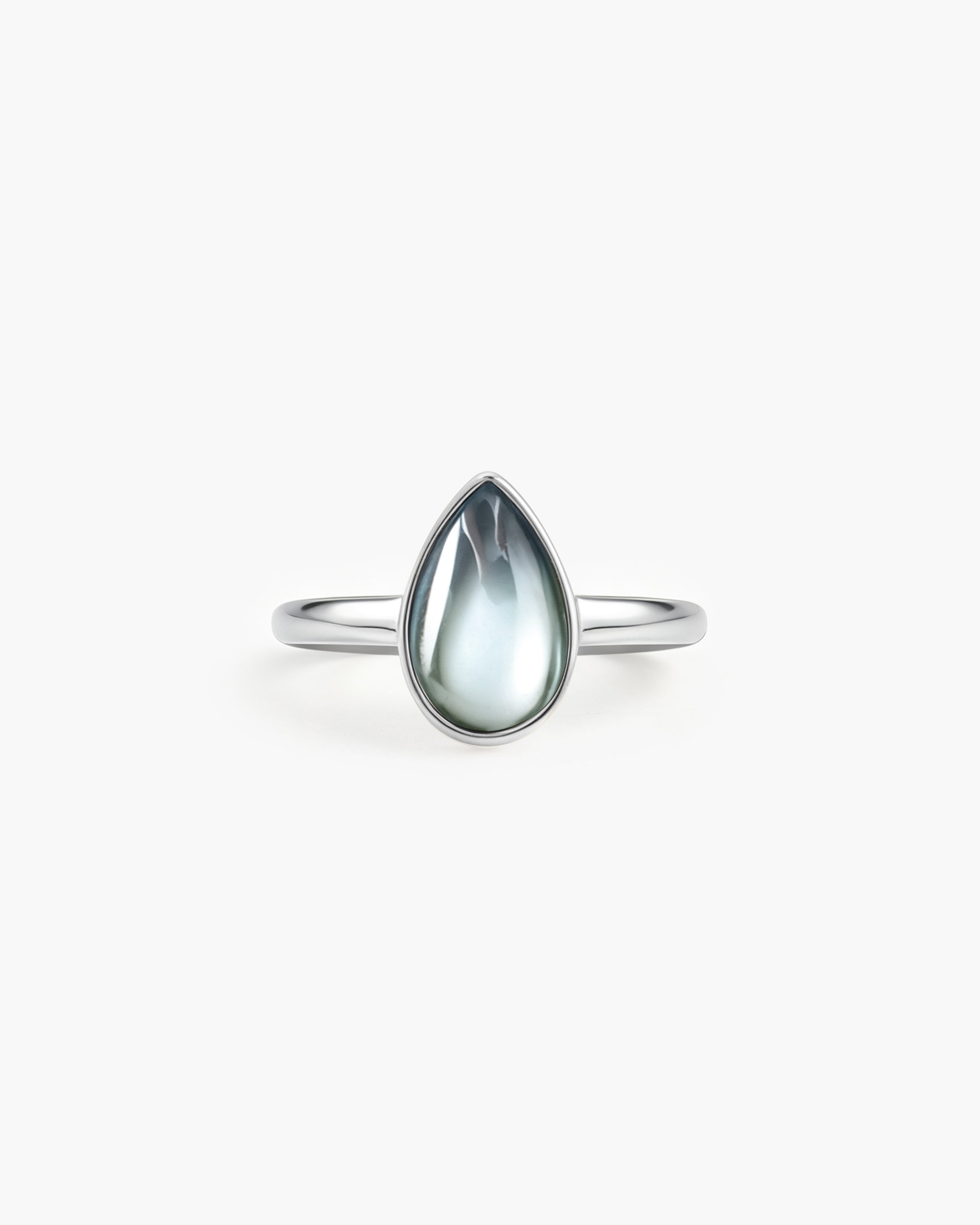 Waterdrop Ring in Marine Blue