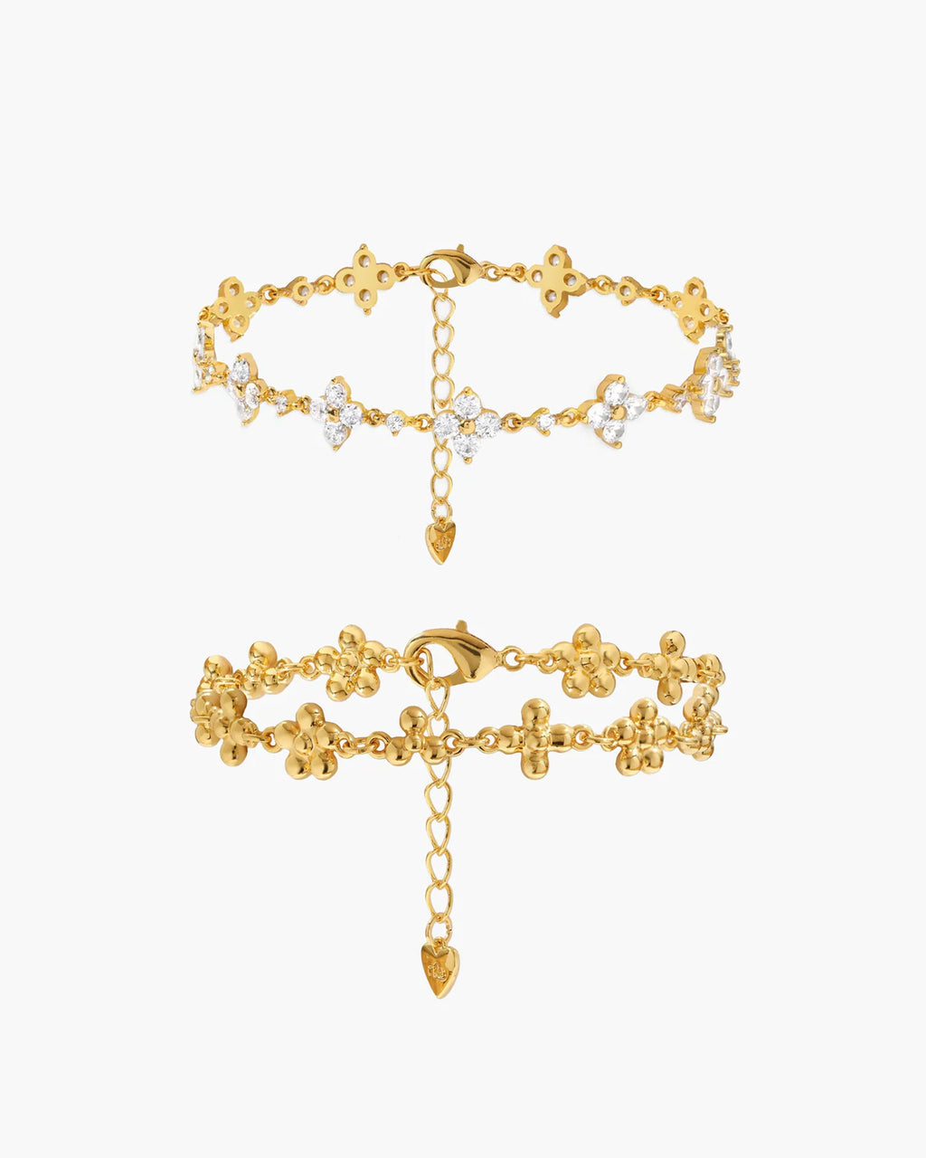 Sparkle Clover Bracelet
