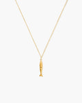 Gold Anchovy Necklace
