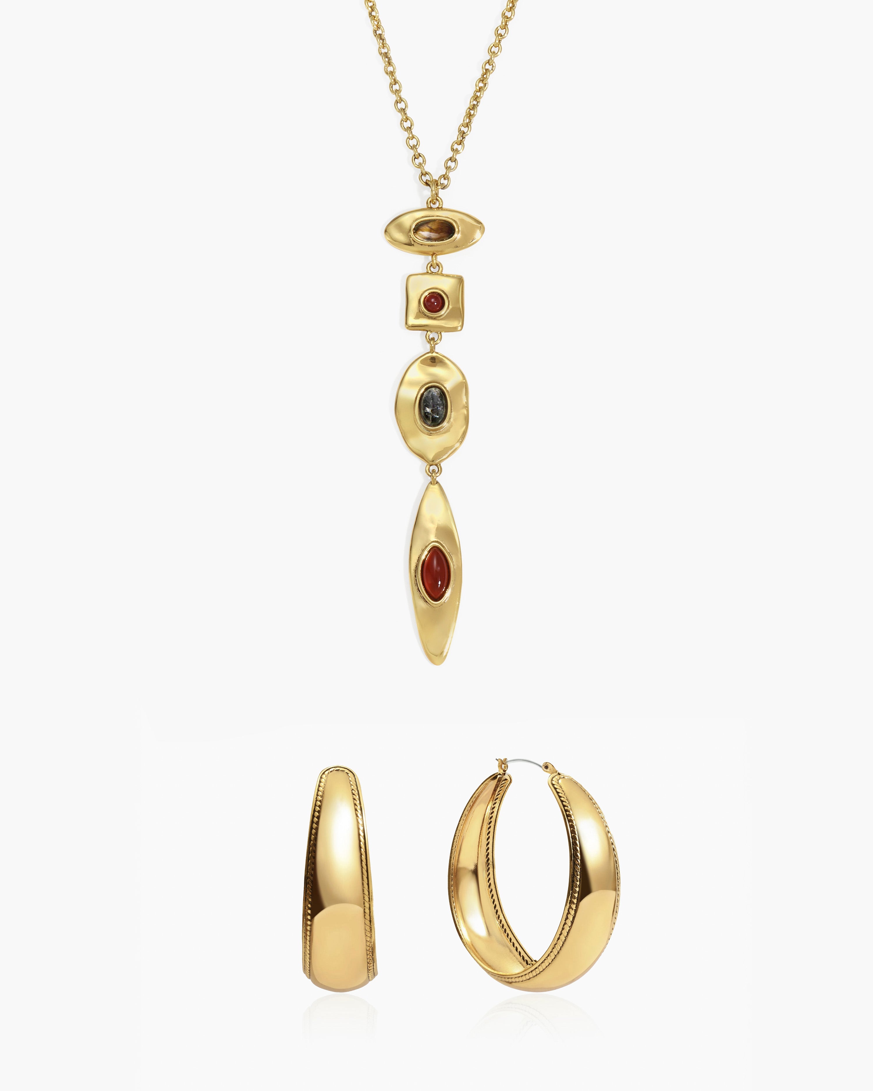 Orin Large Hoop Earrings