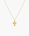 Mini Cross Pendant Necklace