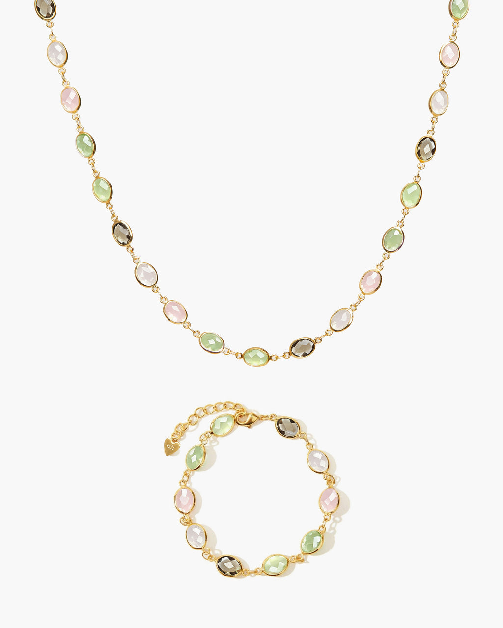 Whimsical Romance Stone Necklace