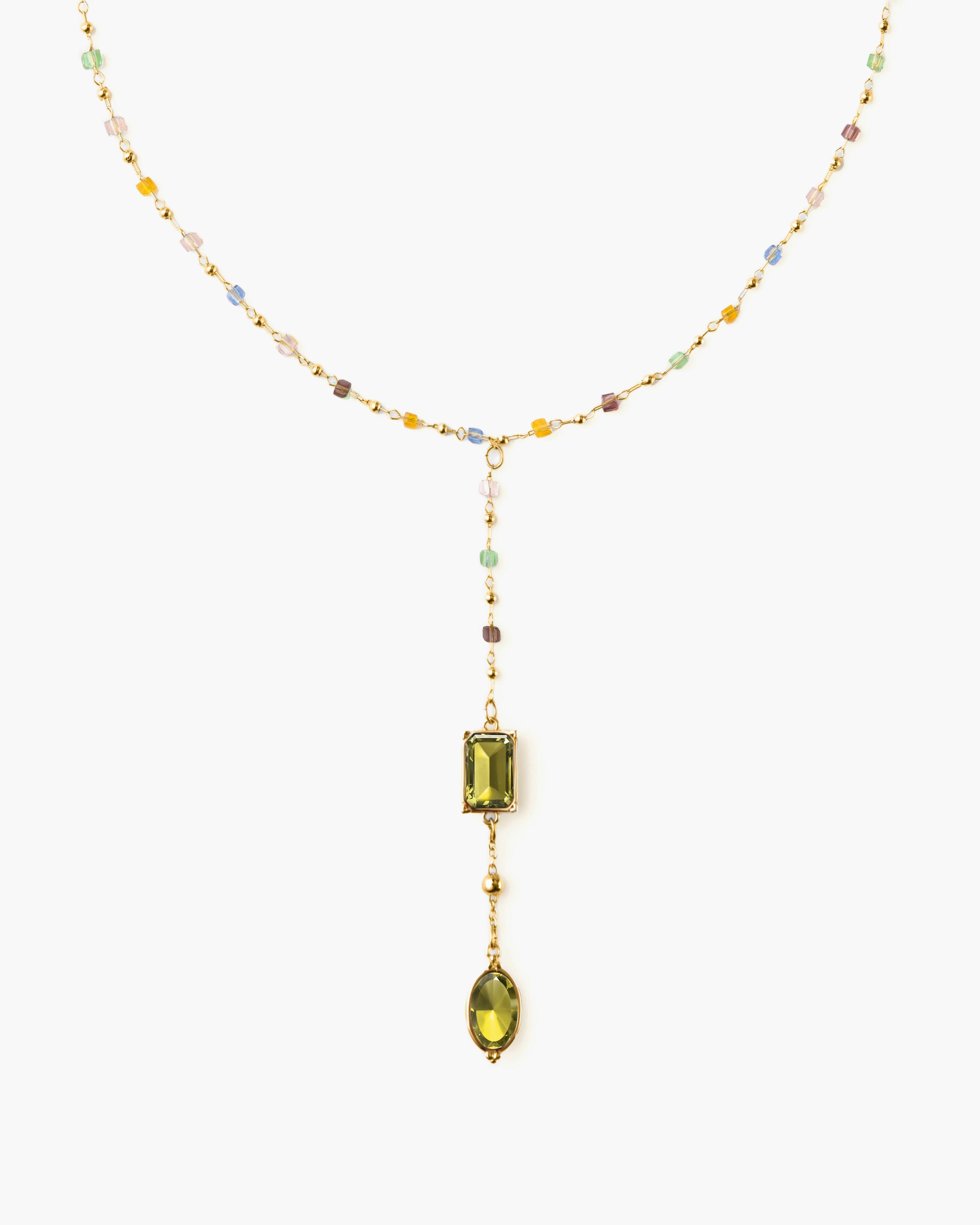 Celestial Lariat Necklace