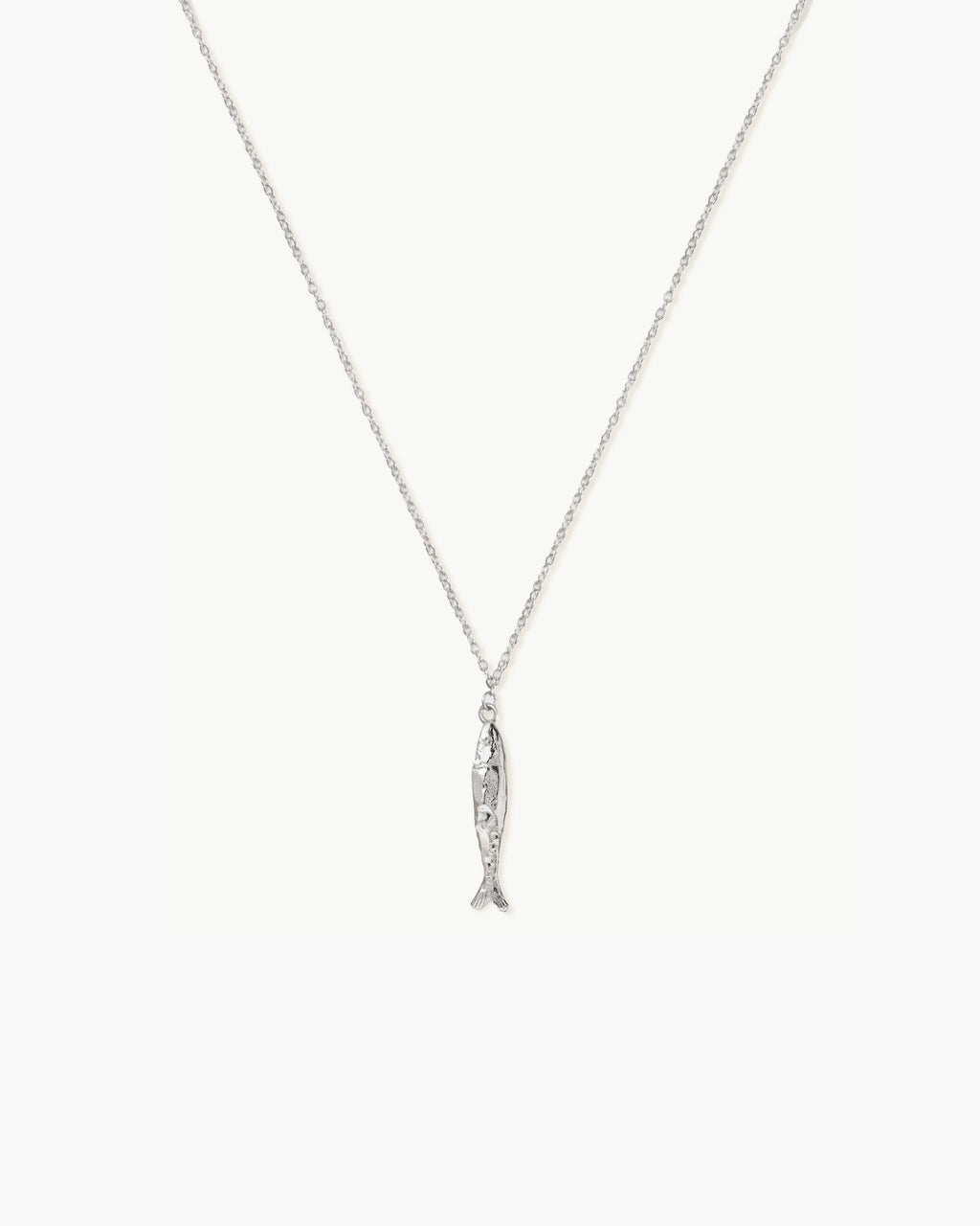 Gold Anchovy Necklace
