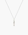 Silver Anchovy Necklace