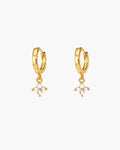 Clover Mini Hoop Earrings