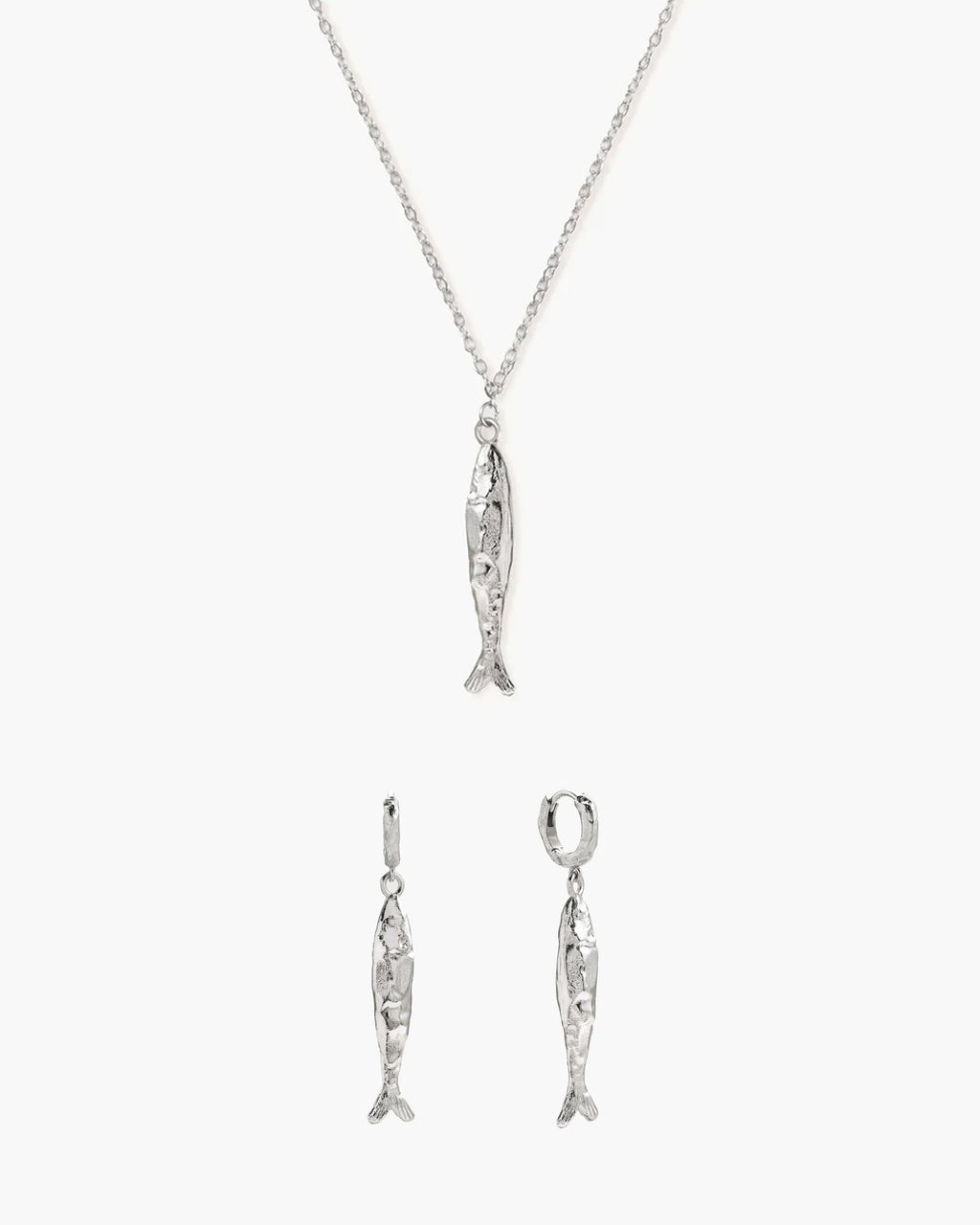 Gold Anchovy Necklace