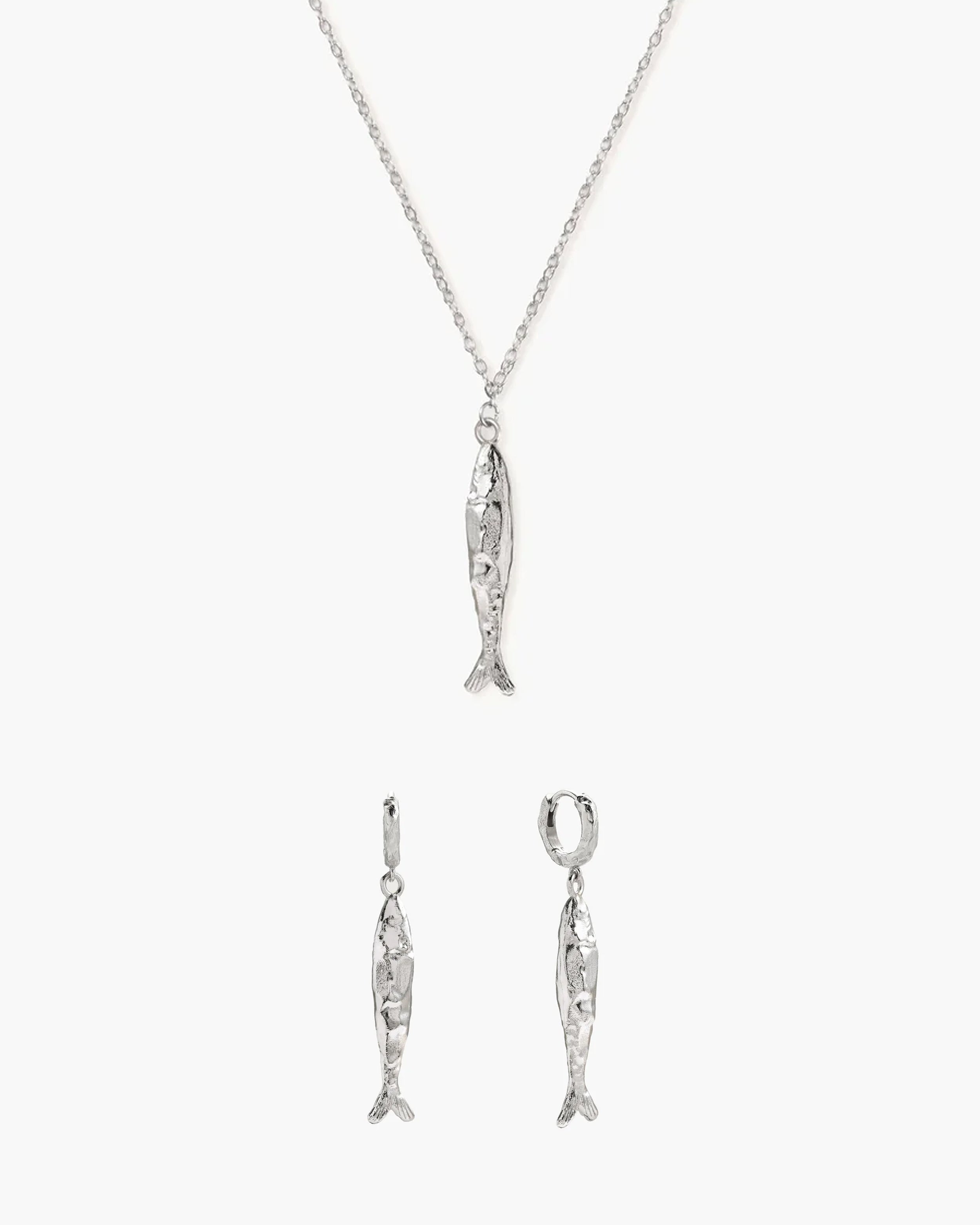 Gold Anchovy Necklace
