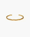 Golden Wave Bangle