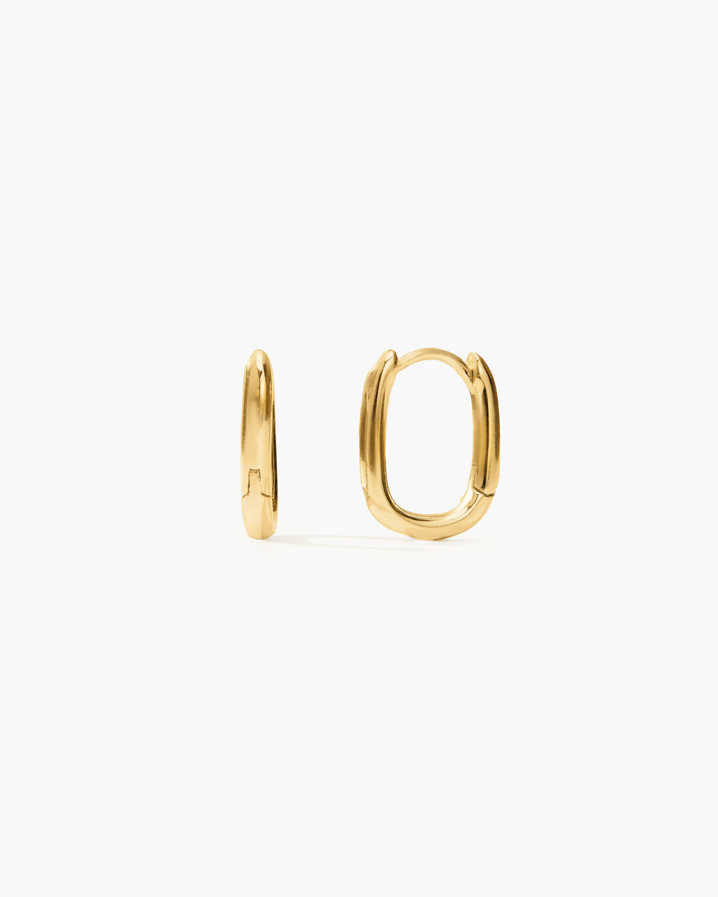 Silver Link Earrings