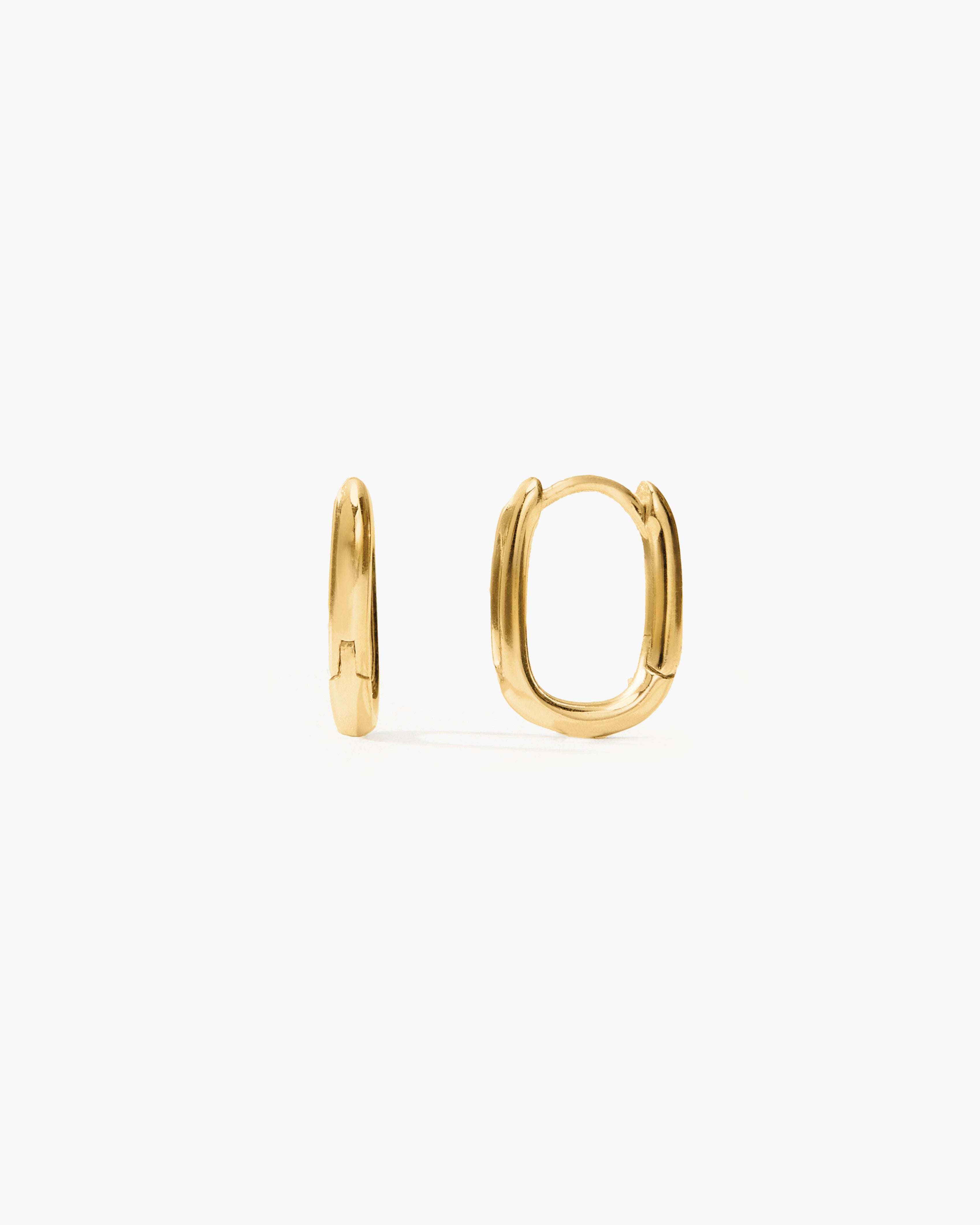 Silver Link Earrings