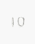 Silver Link Earrings