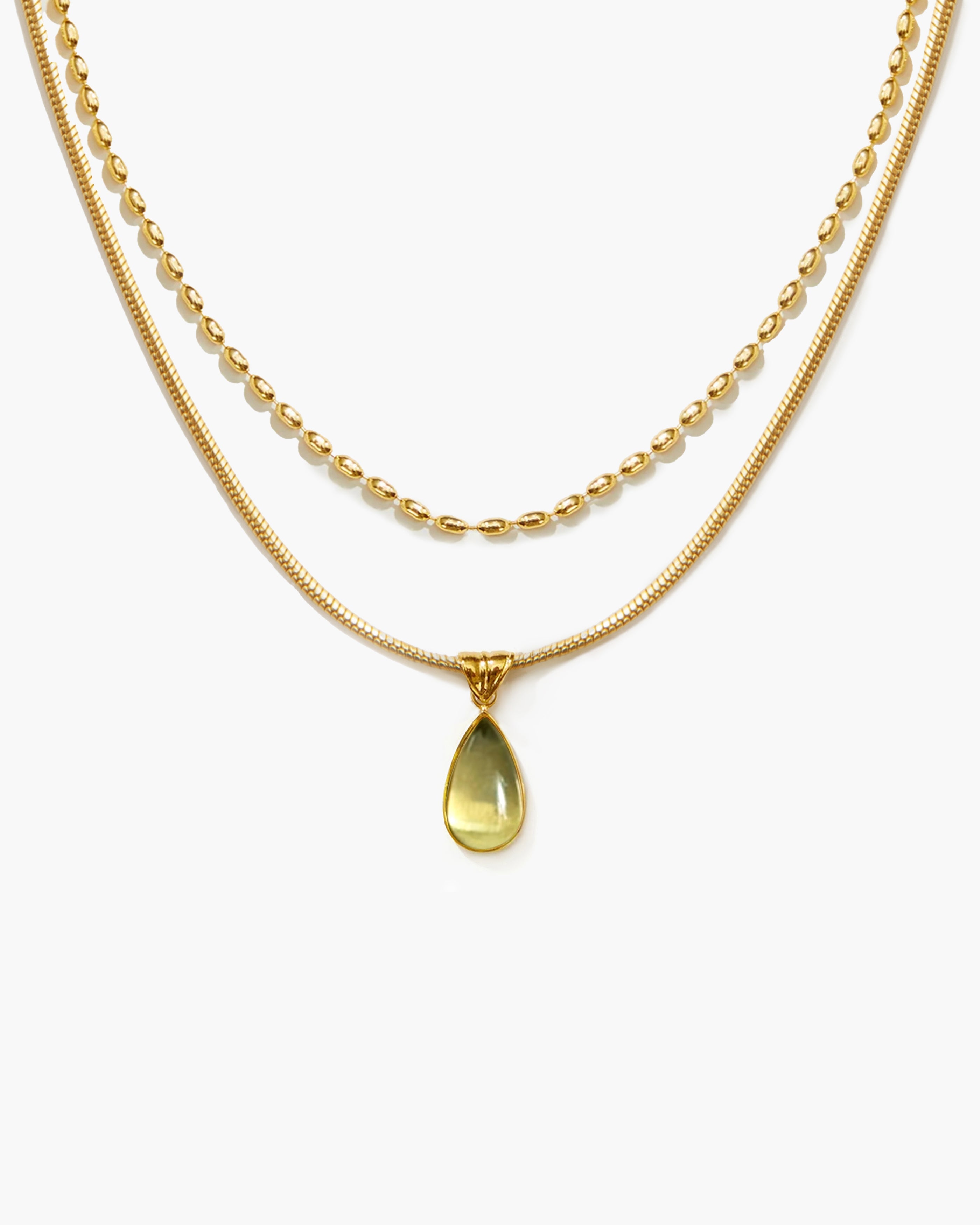 Waterdrop Necklace Set