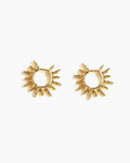 Sun Hoop Earrings
