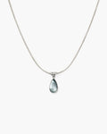 Waterdrop Necklace in Marine Blue